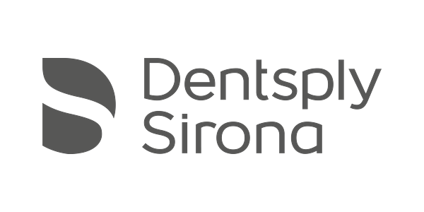 Logo de Dentsply Sirona, patrocinador del Congreso ADM-AMIC