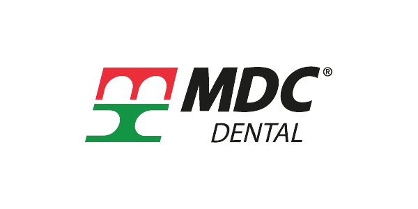 Logo de MDC Dental, patrocinador del Congreso ADM-AMIC