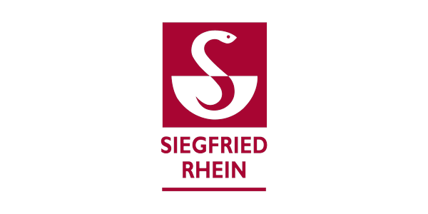 Logo de Siegfried Rhein, patrocinador del Congreso ADM-AMIC